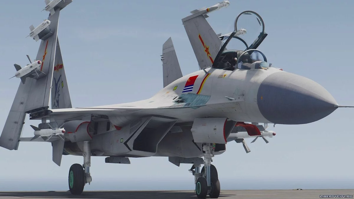 Su-33 Flanker-D / J-15 Fish / GTA 5