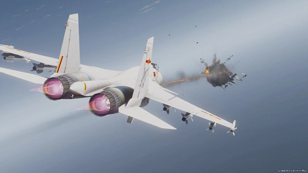 Su-33 Flanker-D / J-15 Fish / GTA 5