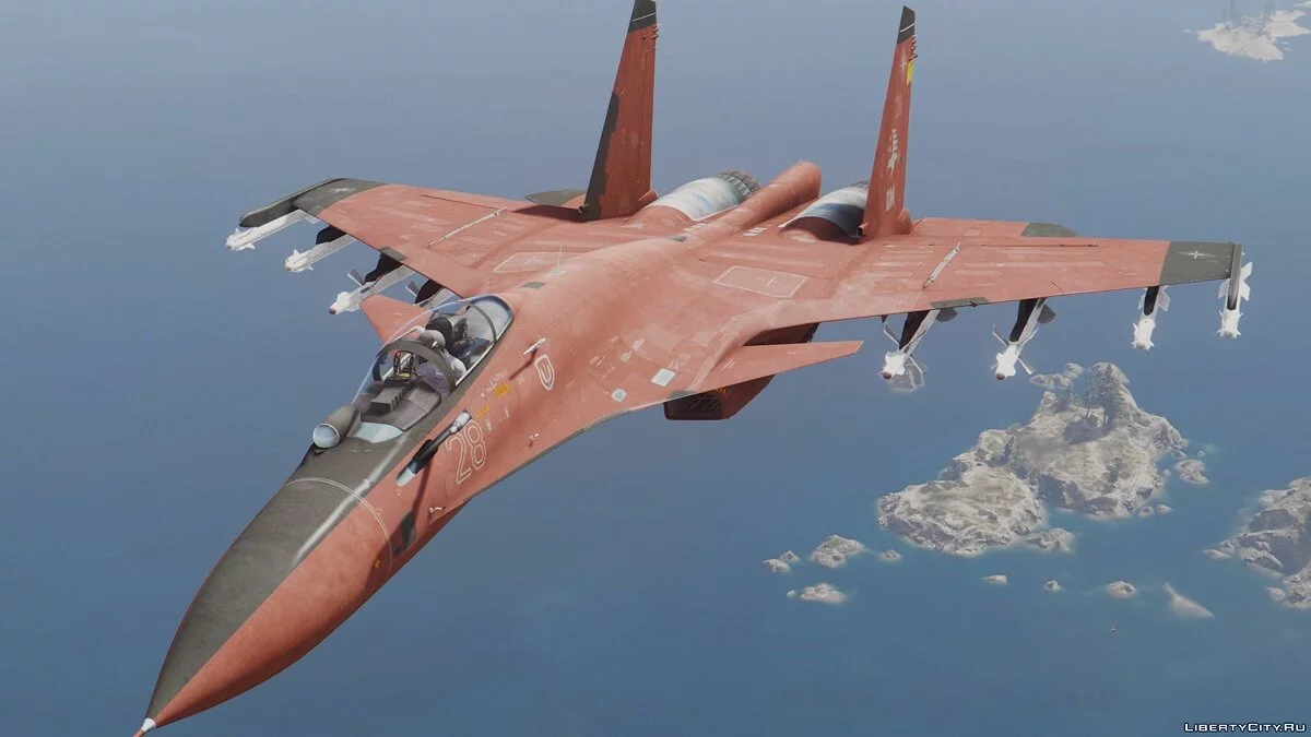 Su-33 Flanker-D / J-15 Fish / GTA 5
