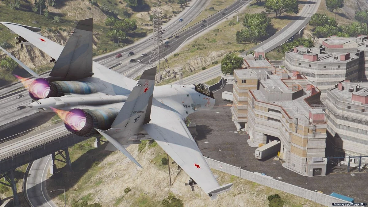 Su-35S Flanker-E [Custom weapons | Add-On] / GTA 5