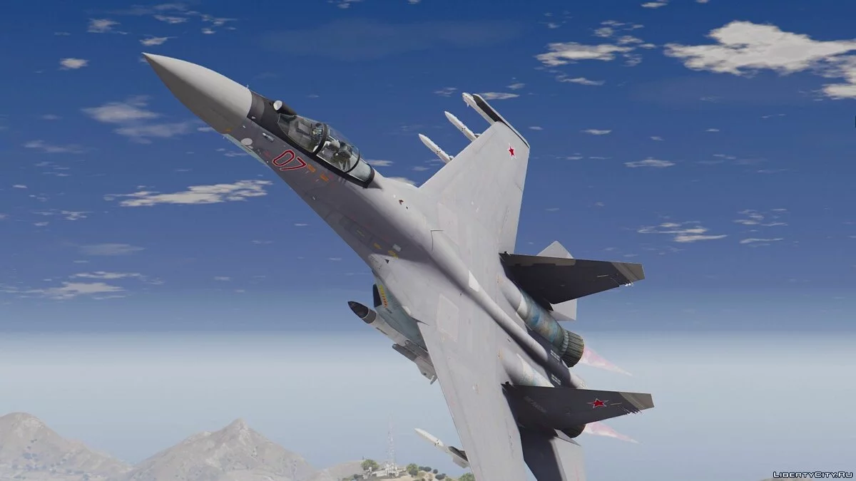 Su-35S Flanker-E [Custom weapons | Add-On] / GTA 5