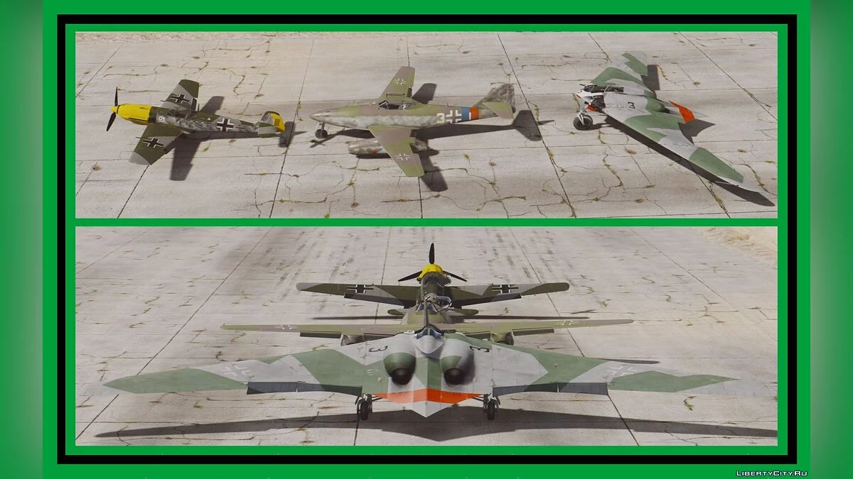 WWII Airplanes Pack [Add-On] 1.0 / GTA 5