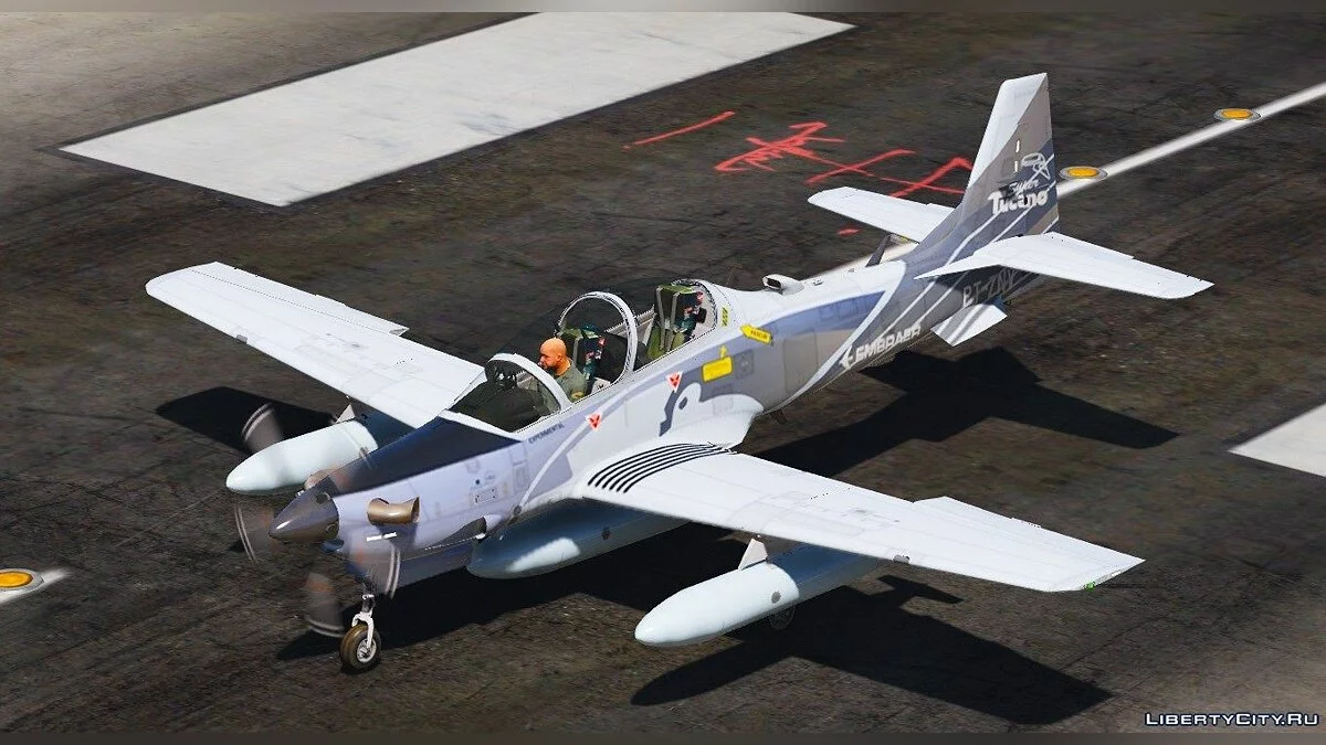 Embraer A-29B Демонстратор [Замінити] / GTA 5