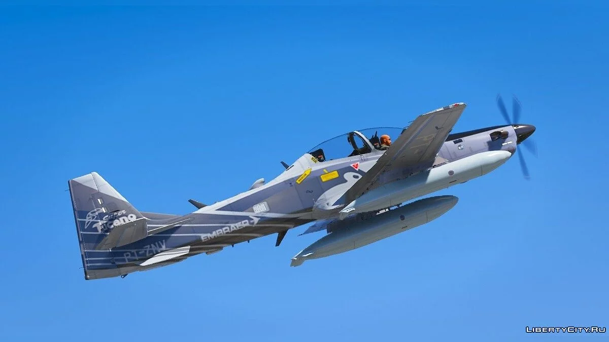Embraer A-29B Демонстратор [Замінити] / GTA 5