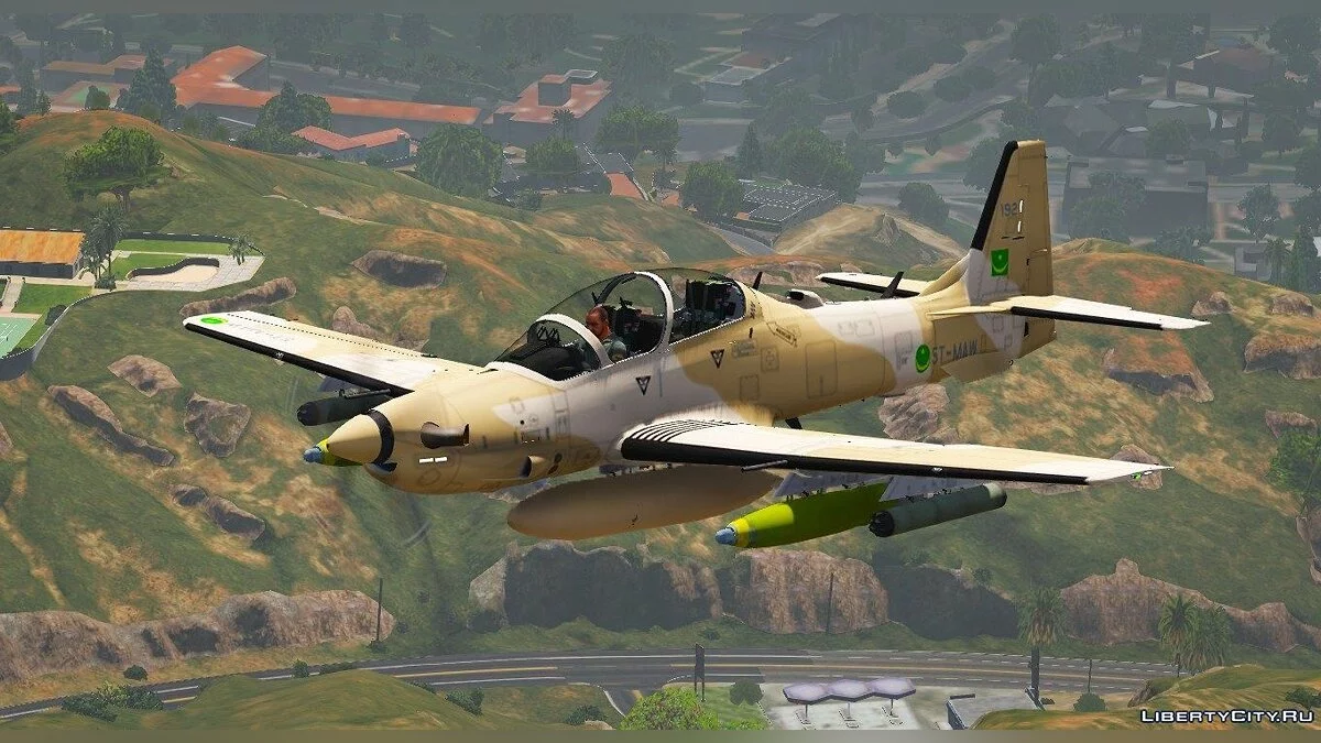 Embraer EMB-314 Super Tucano [Complemento] 1.0 / GTA 5