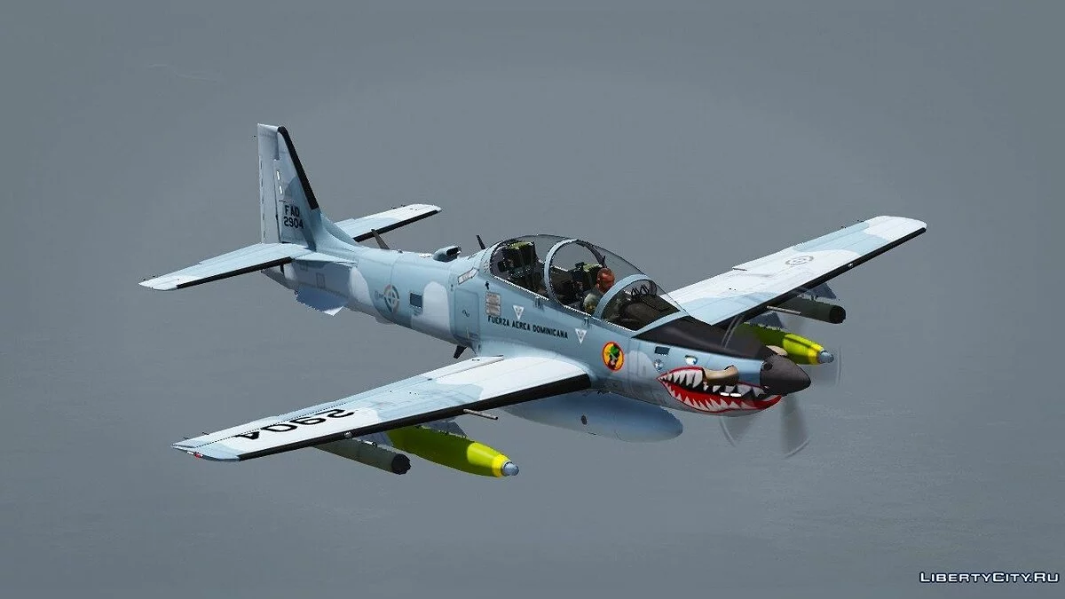 Embraer EMB-314 Super Tucano [Complemento] 1.0 / GTA 5