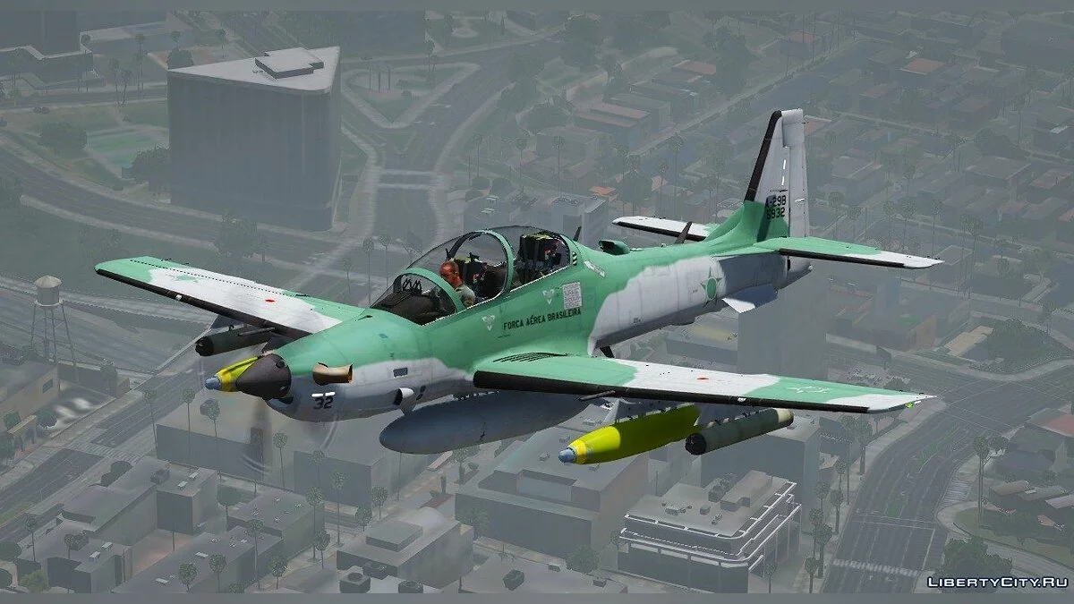 Embraer EMB-314 Super Tucano [Complemento] 1.0 / GTA 5