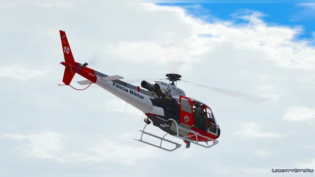Helibras As-350 Águia 10 [Add-On] 1.0 / GTA 5