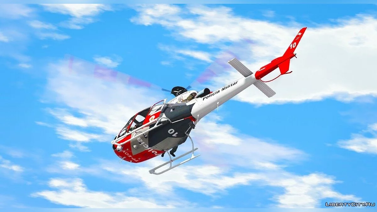 Helibras As-350 Águia 10 [Add-On] 1.0 / GTA 5
