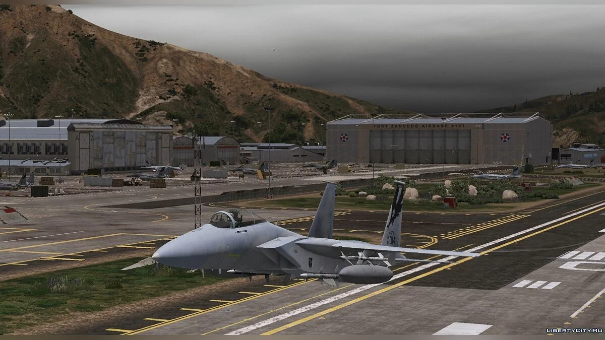 144th Fighter Wing California Air National Guard F-15c [add-on] 1.0 / GTA 5