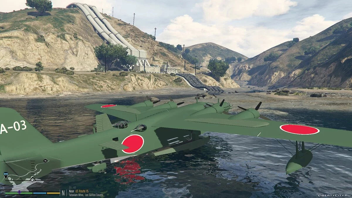 Avião aquático Kawanishi H8K Emily 1.0 / GTA 5