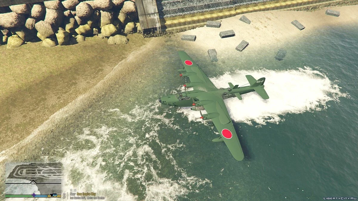 Avião aquático Kawanishi H8K Emily 1.0 / GTA 5