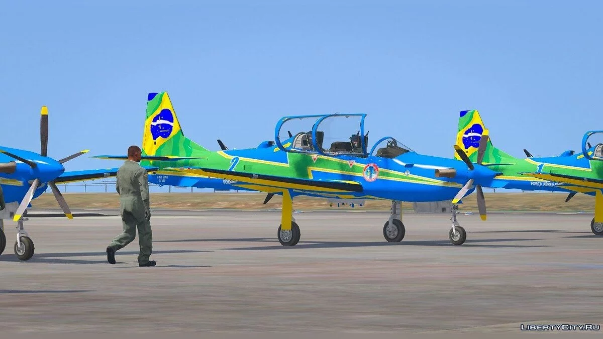 EMB 314 A-29B Super Tucano EDA [Substituir] 1.0 / GTA 5