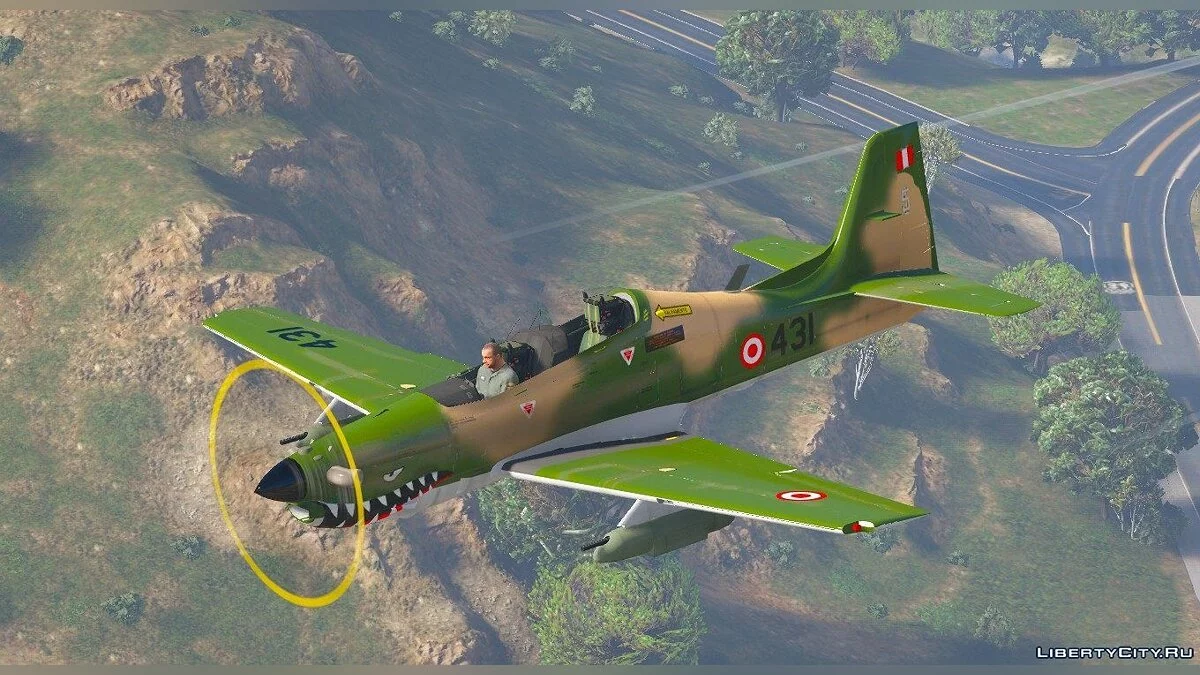 Embraer EMB-312 [Замінити] 1.0 / GTA 5