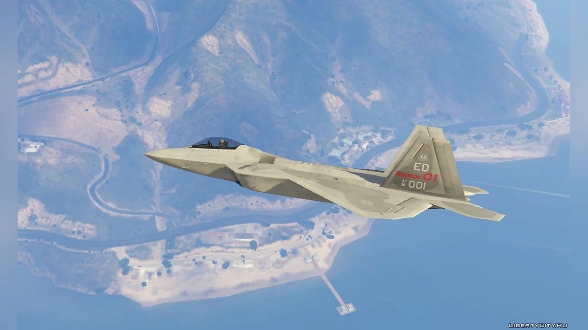 F-22 Raptor [Add-On] 1.7 / GTA 5