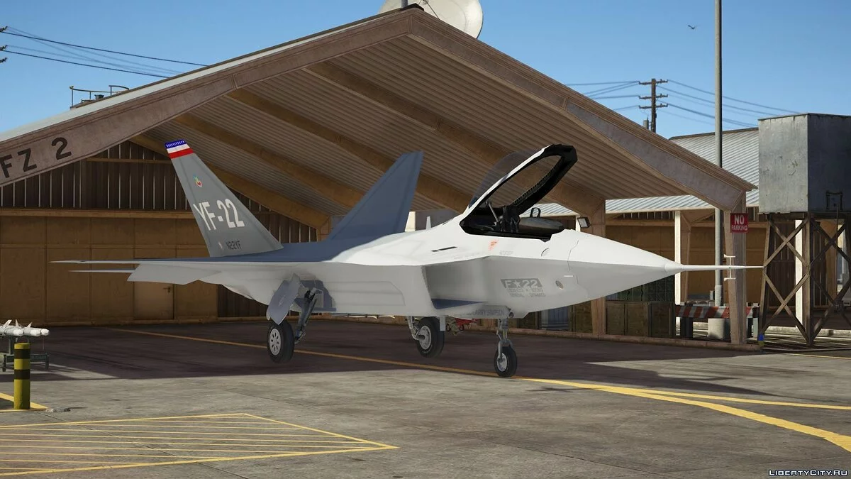 YF-22 Lightning II [Add-On] 1.0 / GTA 5