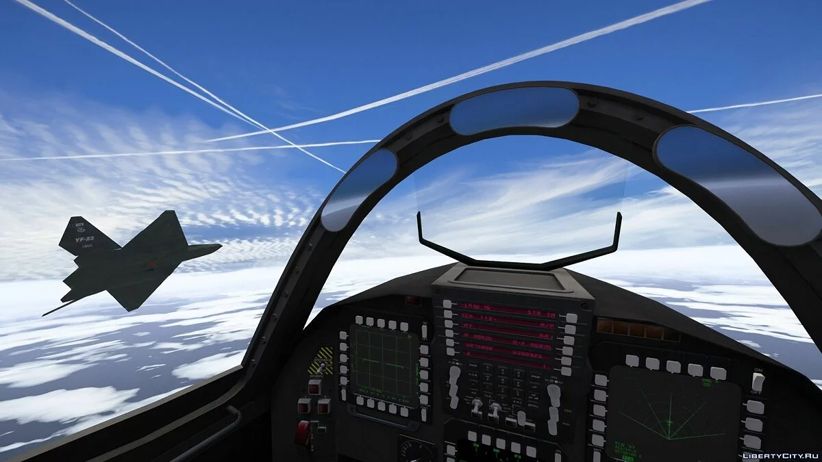 YF-23 Black Widow II [Add-On] 1.1 / GTA 5