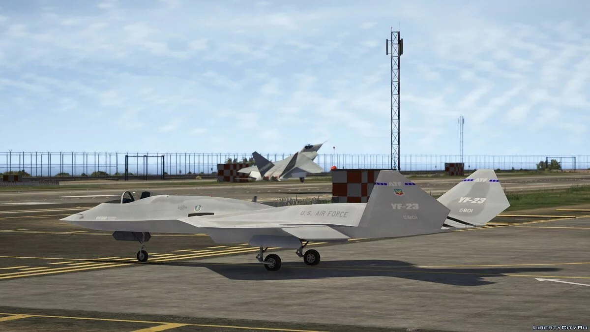 YF-23 Black Widow II [Add-On] 1.1 / GTA 5