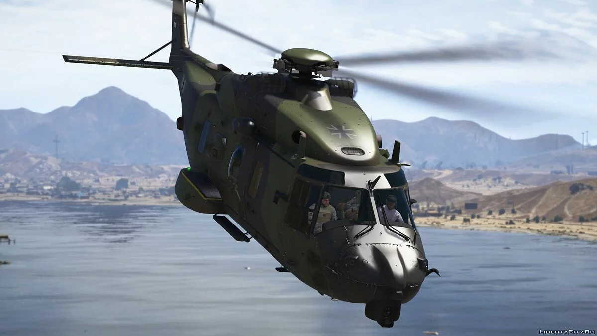 NH90 Deutscher Transporthubschrauber [Add-On | Benutzerdefinierte Sitzanordnung] 1.0 / GTA 5