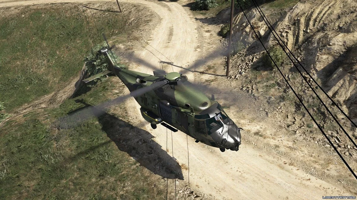NH90 Deutscher Transporthubschrauber [Add-On | Benutzerdefinierte Sitzanordnung] 1.0 / GTA 5