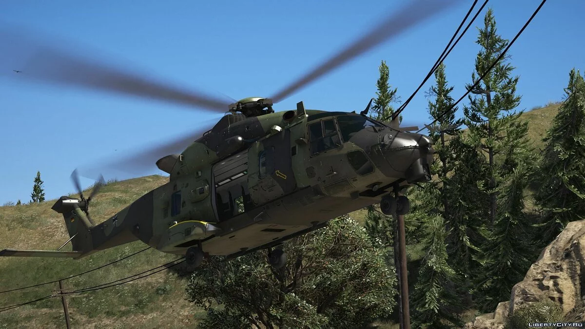 NH90 Deutscher Transporthubschrauber [Add-On | Benutzerdefinierte Sitzanordnung] 1.0 / GTA 5
