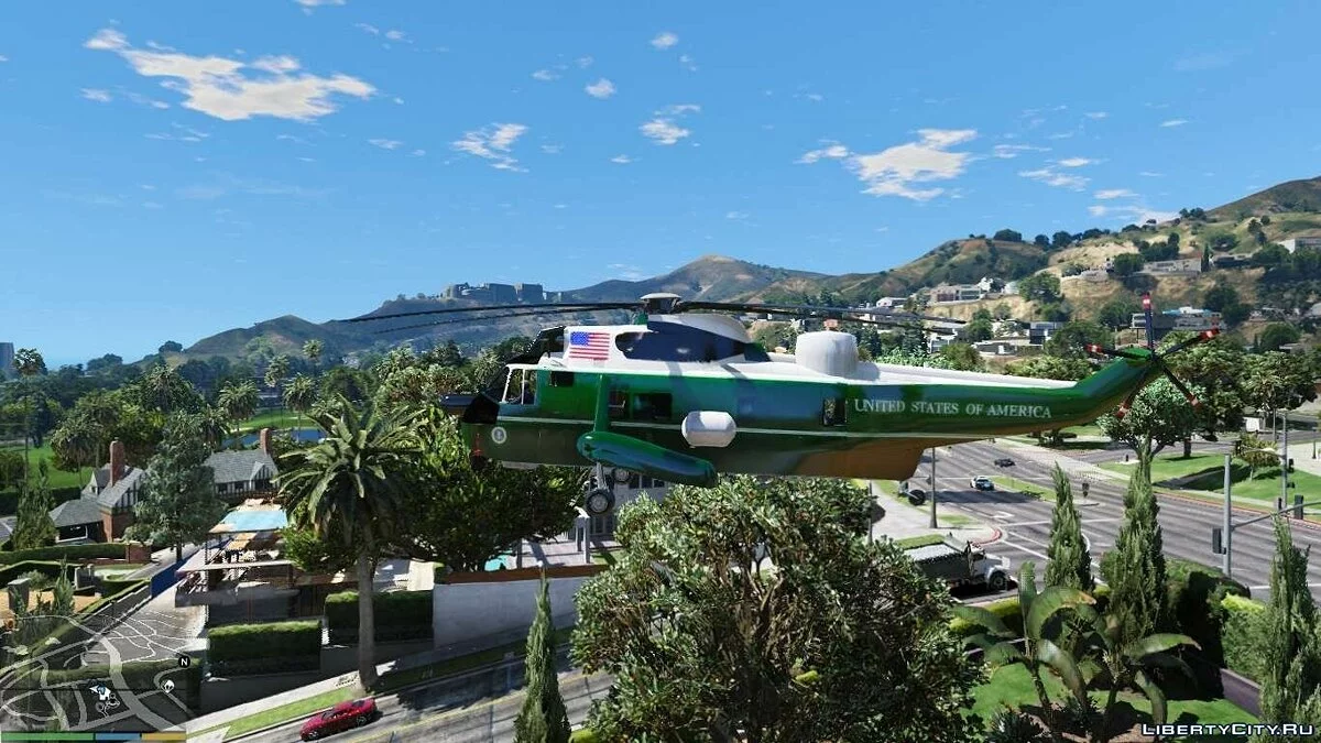 Sikorsky SH-3 Marine One ADDON/REEMPLAZAR 1.0 / GTA 5
