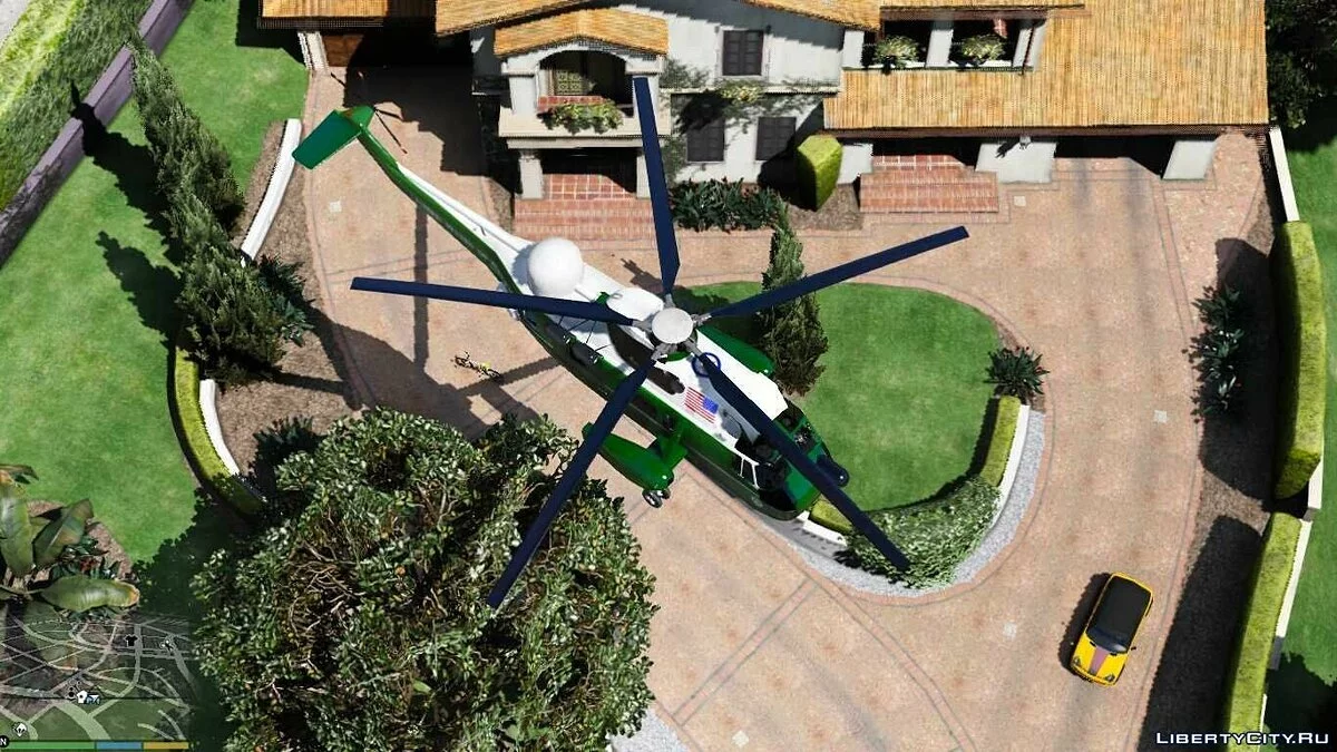 Sikorsky SH-3 Marine One ADDON/REEMPLAZAR 1.0 / GTA 5