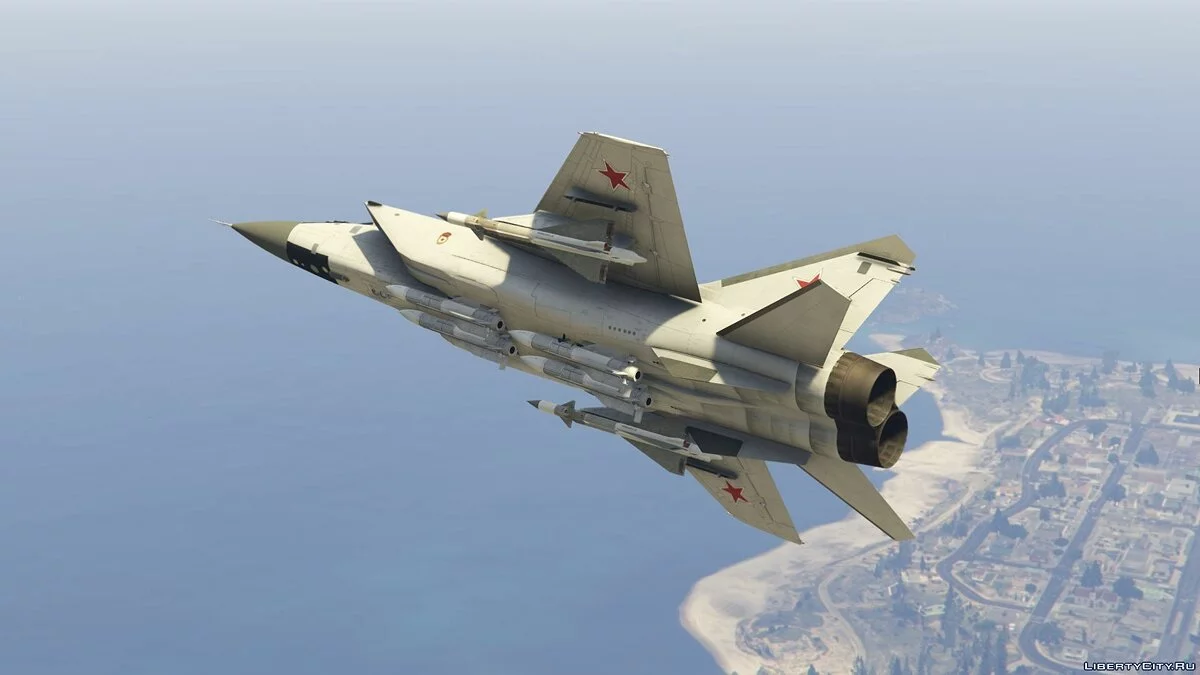Mig-31BM Foxhound [Add-On] 1.0 / GTA 5