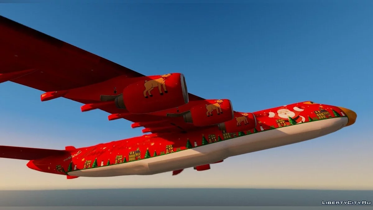 Santa Plane [Add-On/Livery] Antonov An-225 2017 / GTA 5