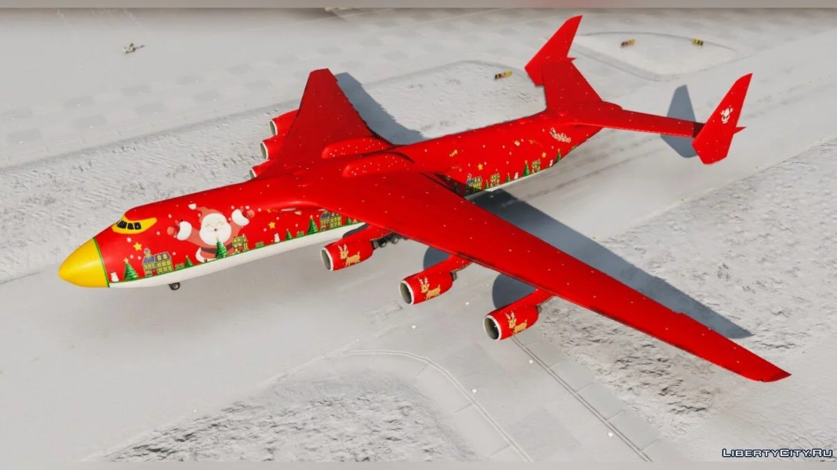Santa Plane [Add-On/Livery] Antonov An-225 2017 / GTA 5