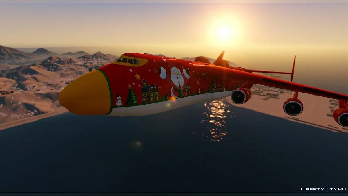 Santa Plane [Add-On/Livery] Antonov An-225 2017 / GTA 5