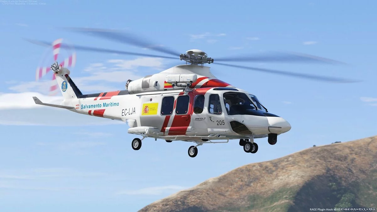 AugustaWestland AW139 (LAFD, WestPac, Reino Unido, España) [Añadir] 1.0 / GTA 5