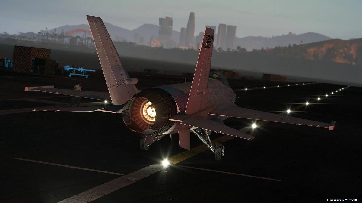 Беззбройний P-996 LAZER Літак 1.0.0 / GTA 5