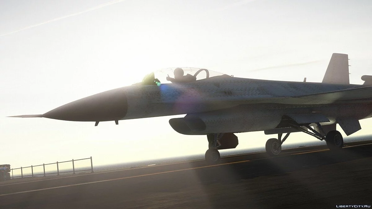 Беззбройний P-996 LAZER Літак 1.0.0 / GTA 5