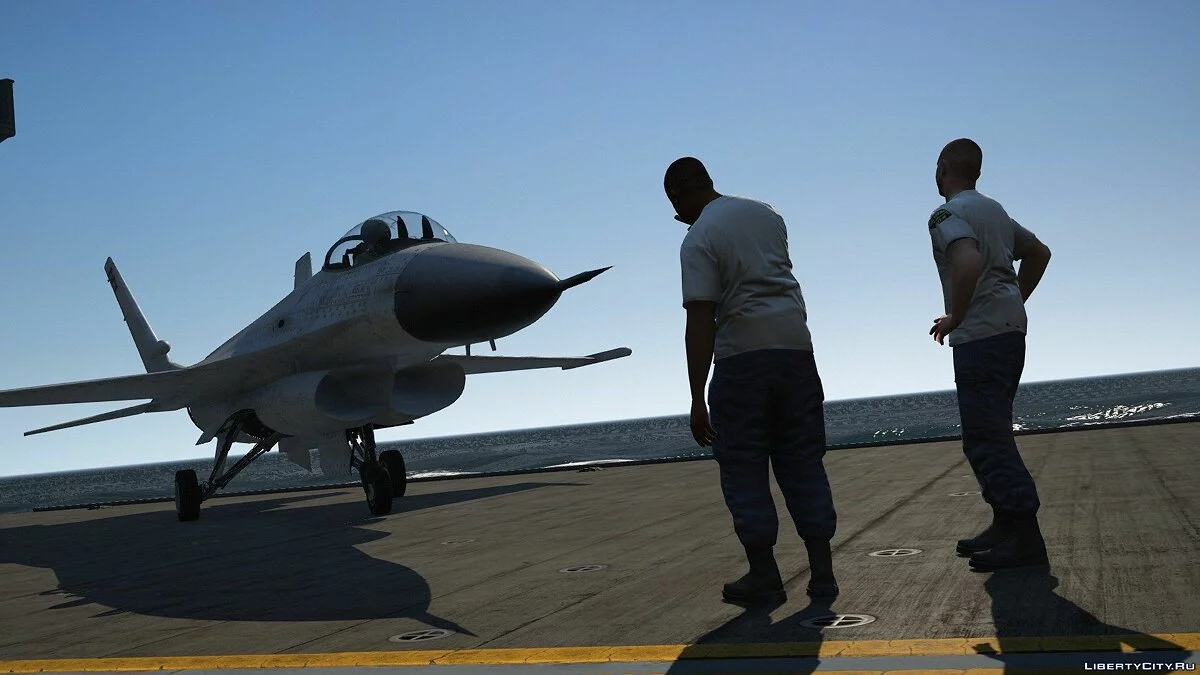 Беззбройний P-996 LAZER Літак 1.0.0 / GTA 5