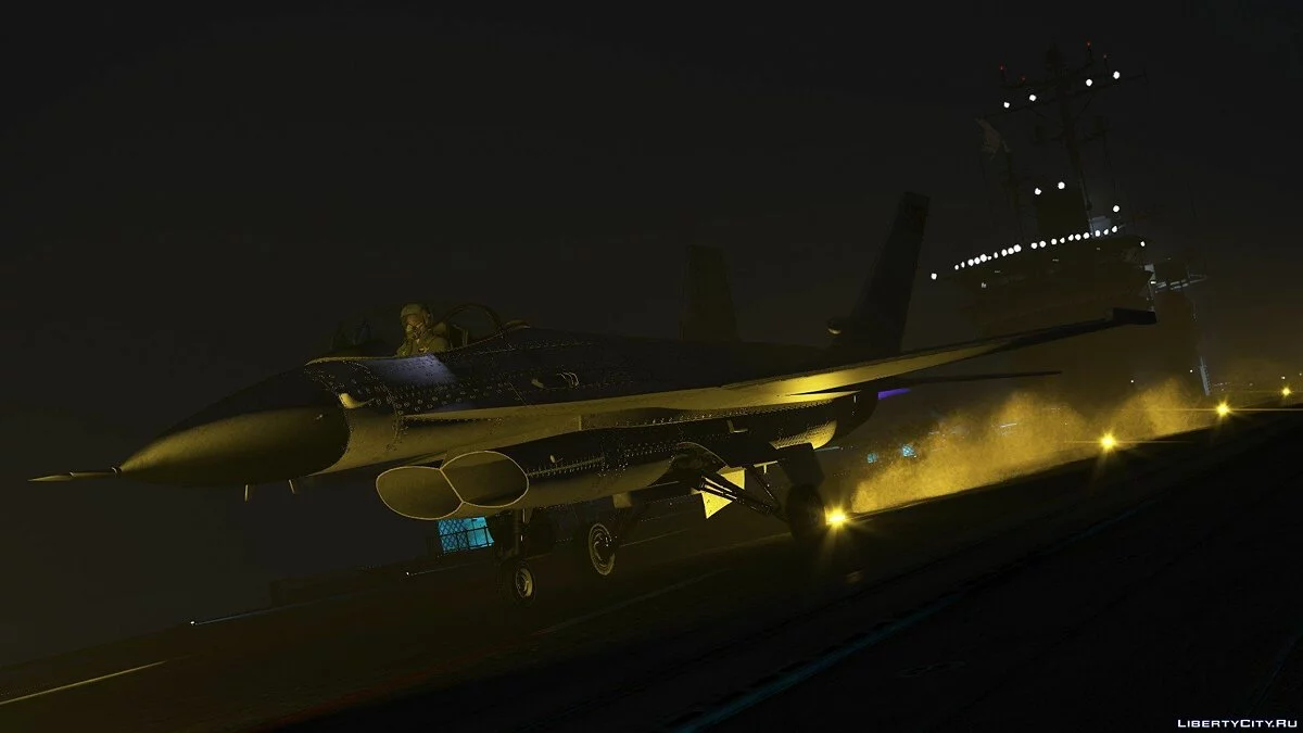 Беззбройний P-996 LAZER Літак 1.0.0 / GTA 5