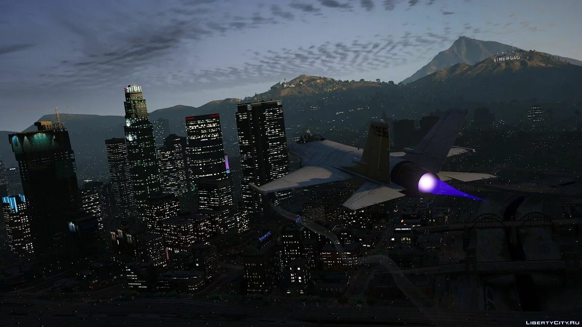 Беззбройний P-996 LAZER Літак 1.0.0 / GTA 5