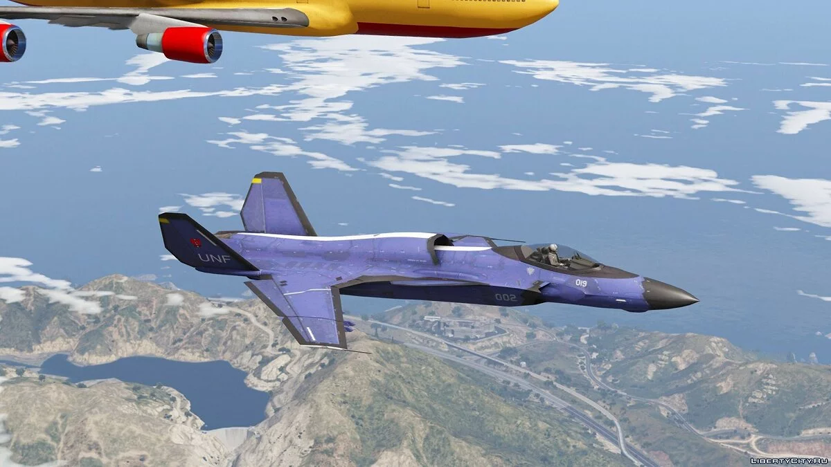 ASF-X Shinden II (Ace Combat) [Add-On] 1.0 / GTA 5