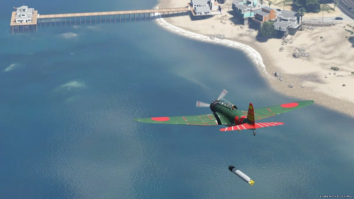 Nakajima B5N2 Kate Torpedobomber [Add-On] 1.0 / GTA 5