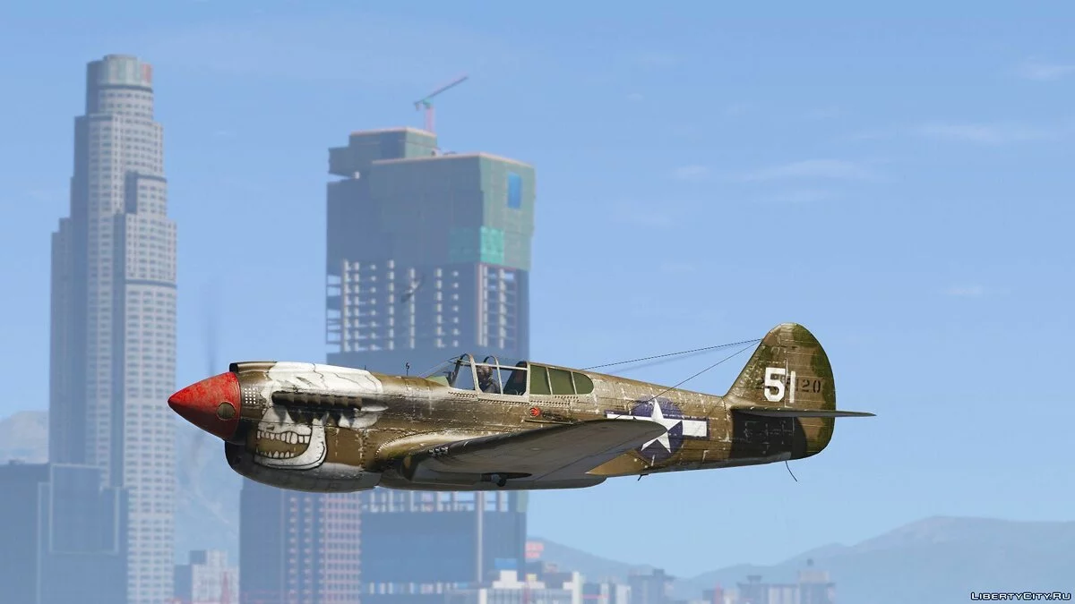 P-40E 战鹰 [附加内容] 1.0 / GTA 5