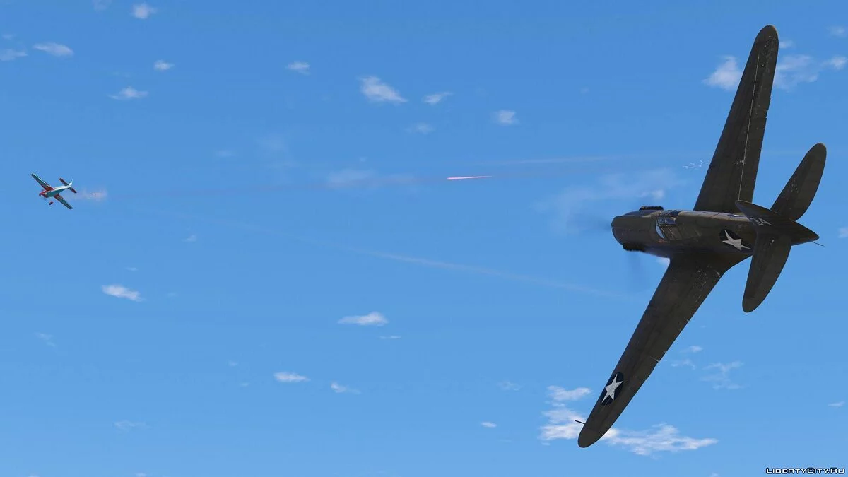 P-40E 战鹰 [附加内容] 1.0 / GTA 5