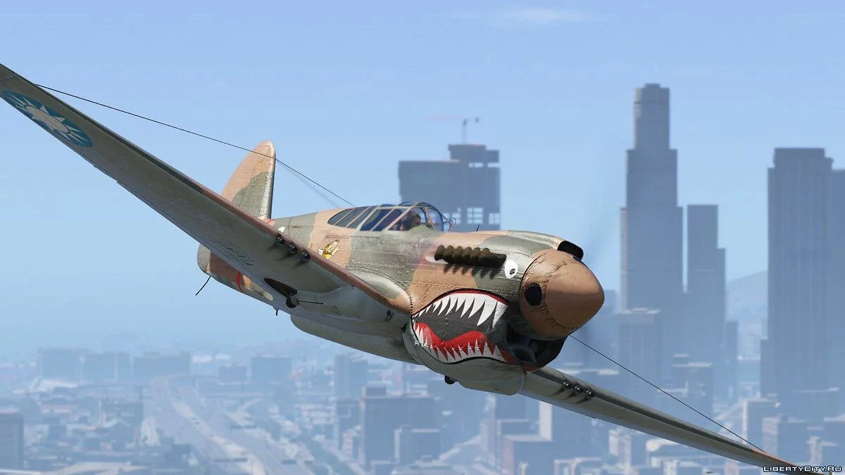 P-40E 战鹰 [附加内容] 1.0 / GTA 5