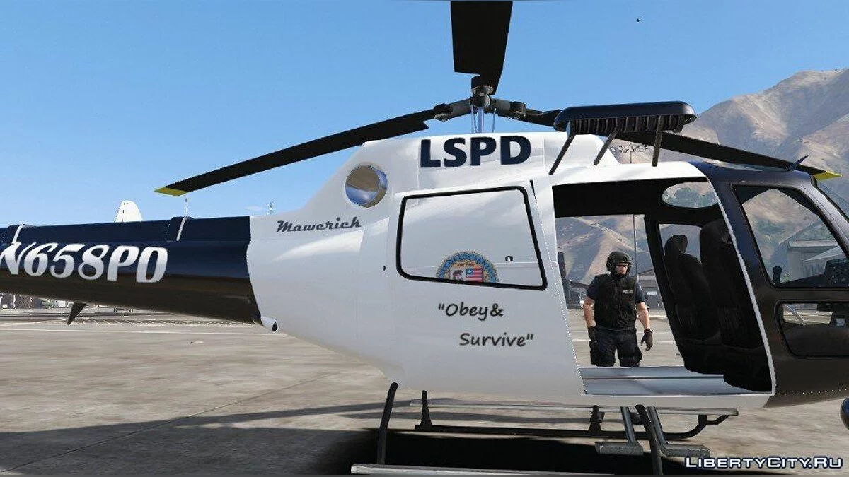 Police Maveric Enhanced 0.1 / GTA 5