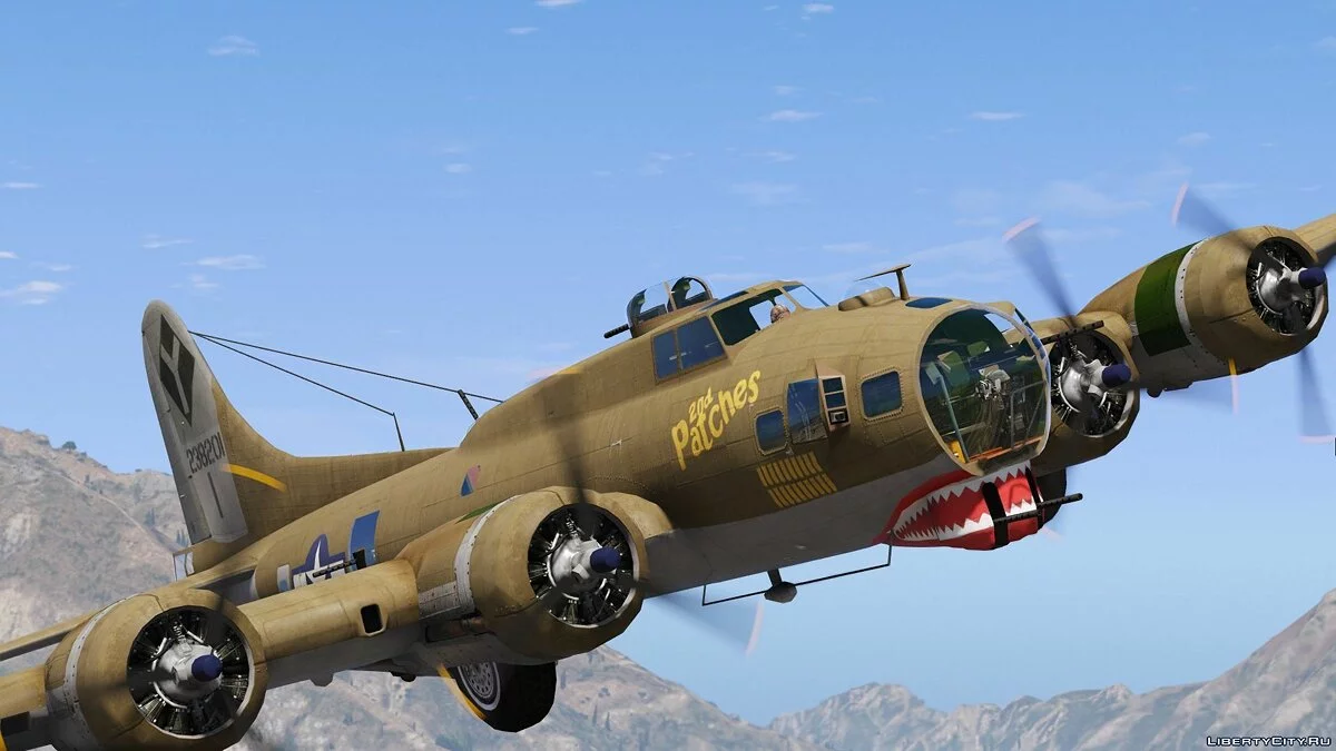 B-17G Flying Fortress [Add-On | Livery] 1.0 / GTA 5