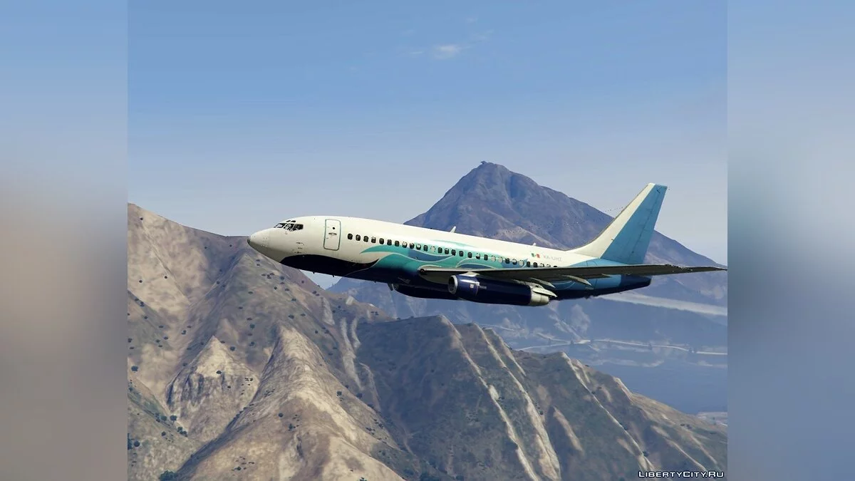 Boeing 737-200 Global Air XA-UHZ (Рейс CU972) / GTA 5