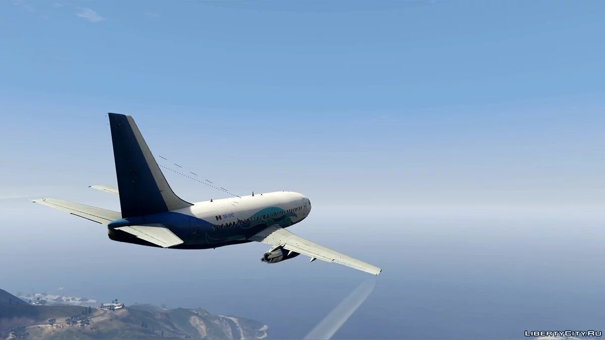 Boeing 737-200 Global Air XA-UHZ (Рейс CU972) / GTA 5