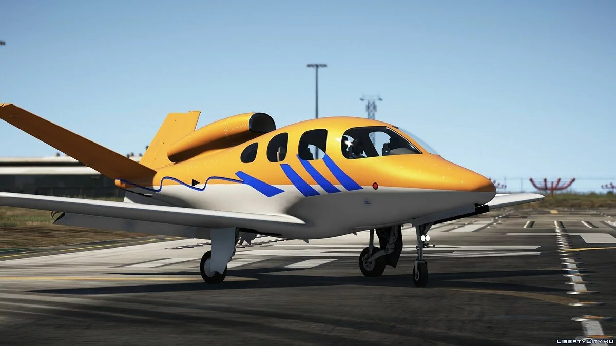 Cirrus SF50 Vision [Add-On | Paraquedas de emergência funcional] 1.0 / GTA 5