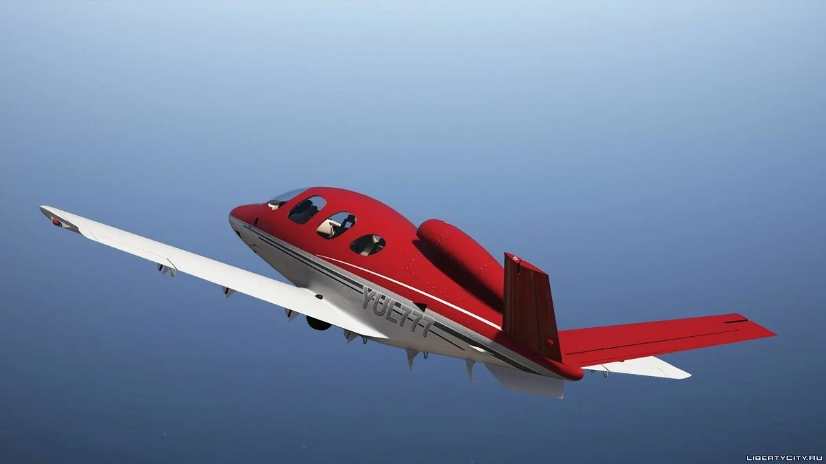 Cirrus SF50 Vision [Add-On | Paraquedas de emergência funcional] 1.0 / GTA 5