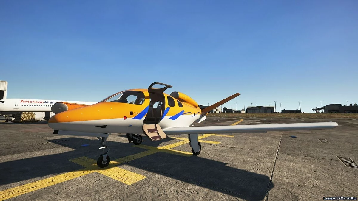 Cirrus SF50 Vision [Add-On | Paraquedas de emergência funcional] 1.0 / GTA 5