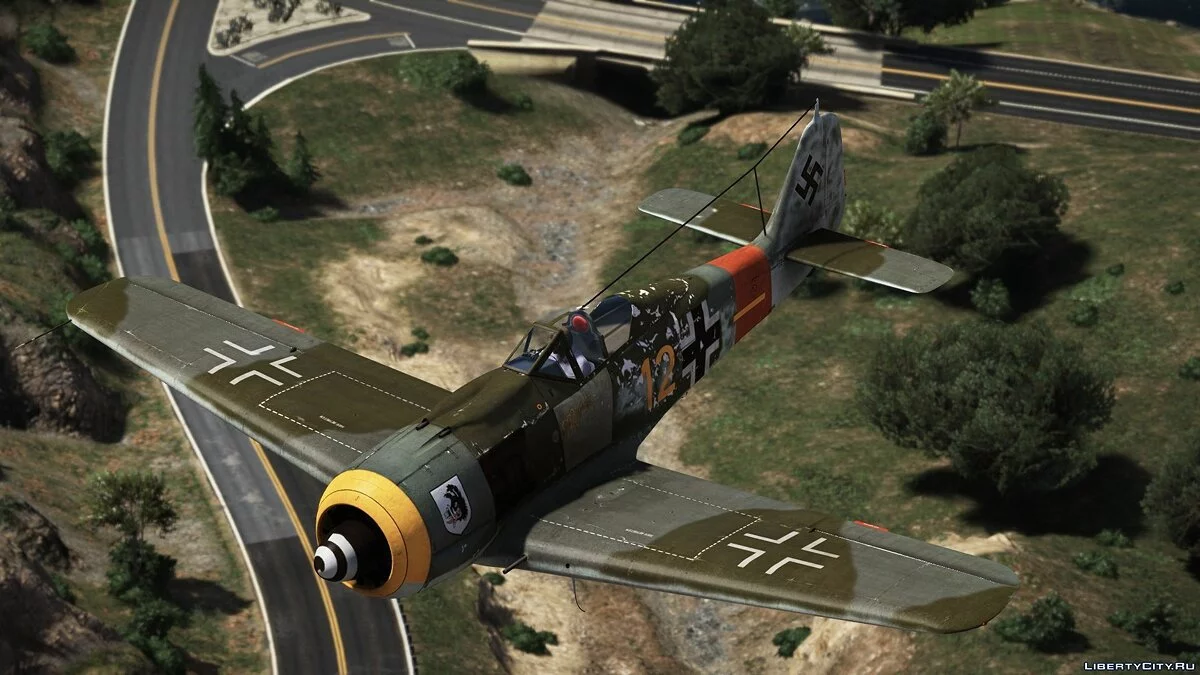 Focke-Wulf FW190 A-8 Würger [Ajout | Tuning] 1.0 / GTA 5